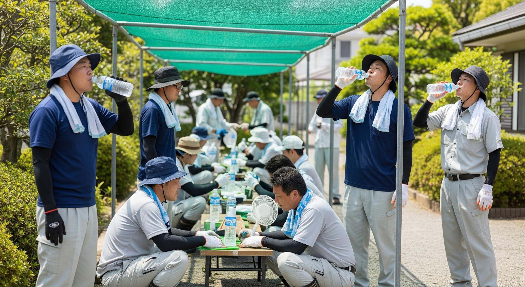 【2025年6月施行】熱中症対策の義務化│予防のための具体策とは